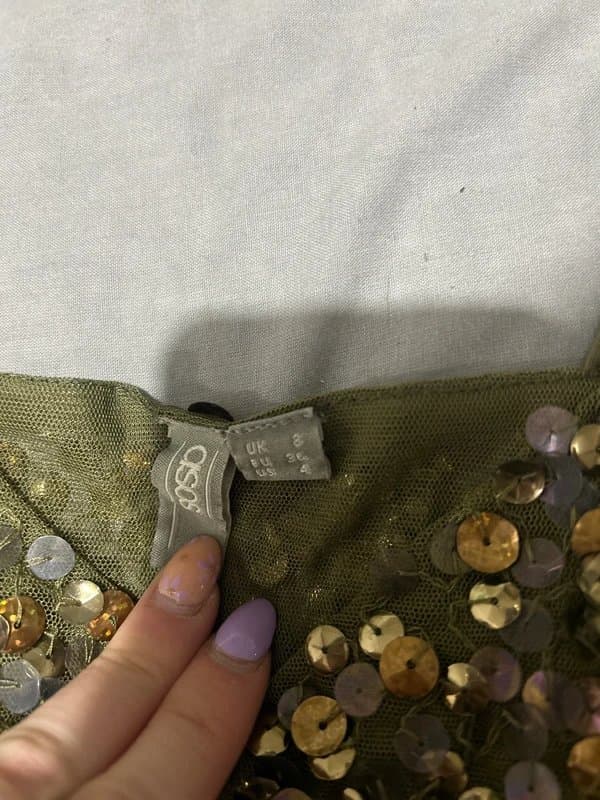 ASOS ASOS green bodysuit size 8