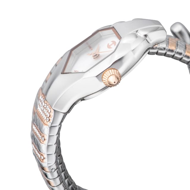 Just Cavalli Just Cavalli Women's Just Glam EVO 1 silver Dial Stainless Steel Bracelet Watch - 3
