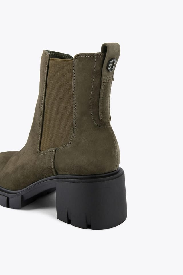 Carvela Carvela Women's 'Ignite Chelsea' Suede Boots in Khaki - 3