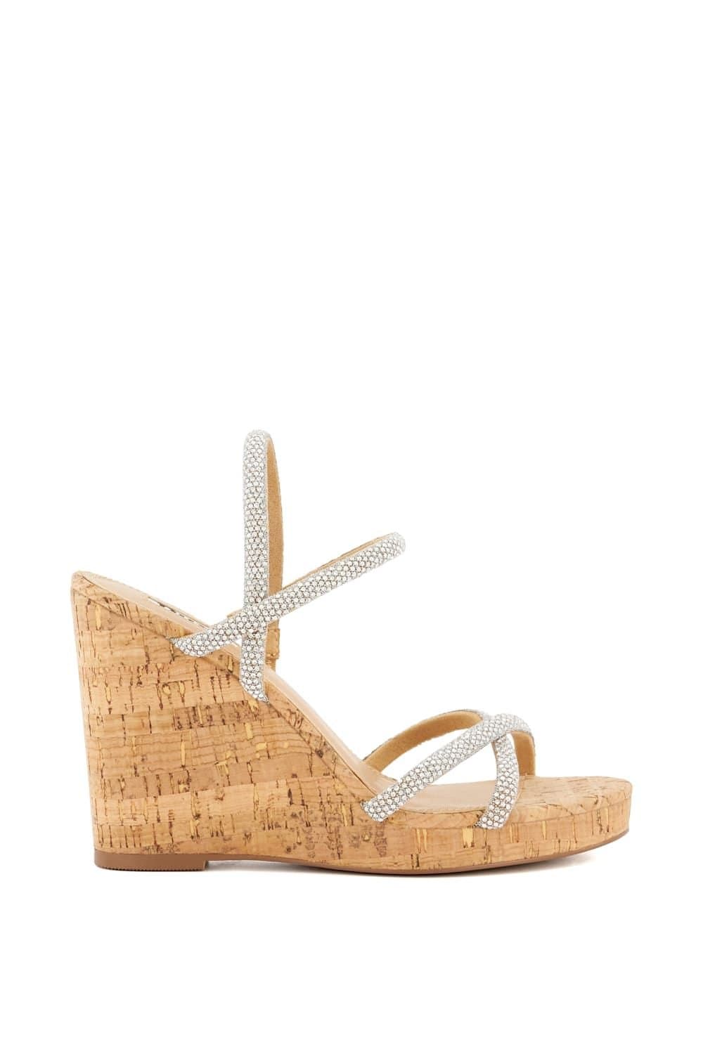 Dune London Dune London Women's 'Kali' Wedges in Metallics