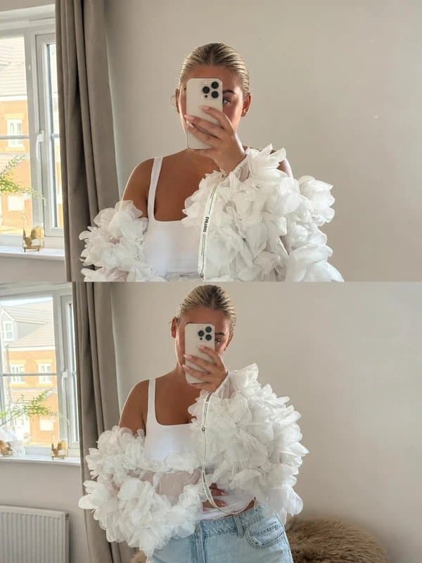 Babyboo Babyboo Ayana Bridal Bolero New