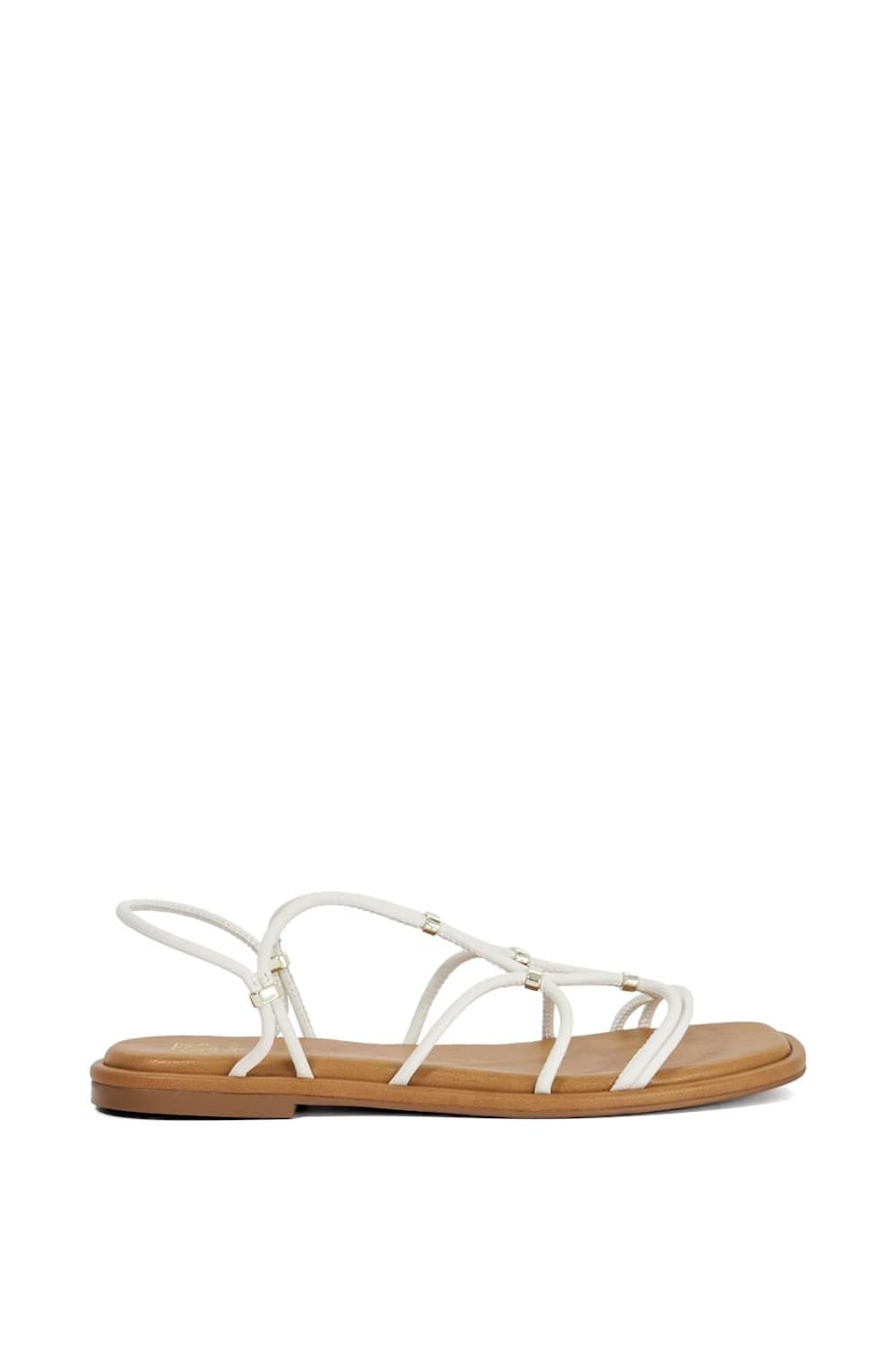 Dune London Dune London Women's 'Leola' Leather Sandals in White