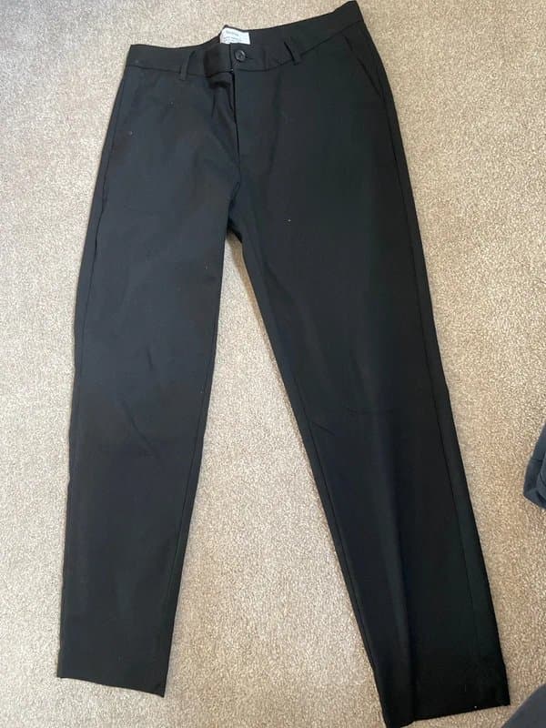 Bershka Black suit trousers