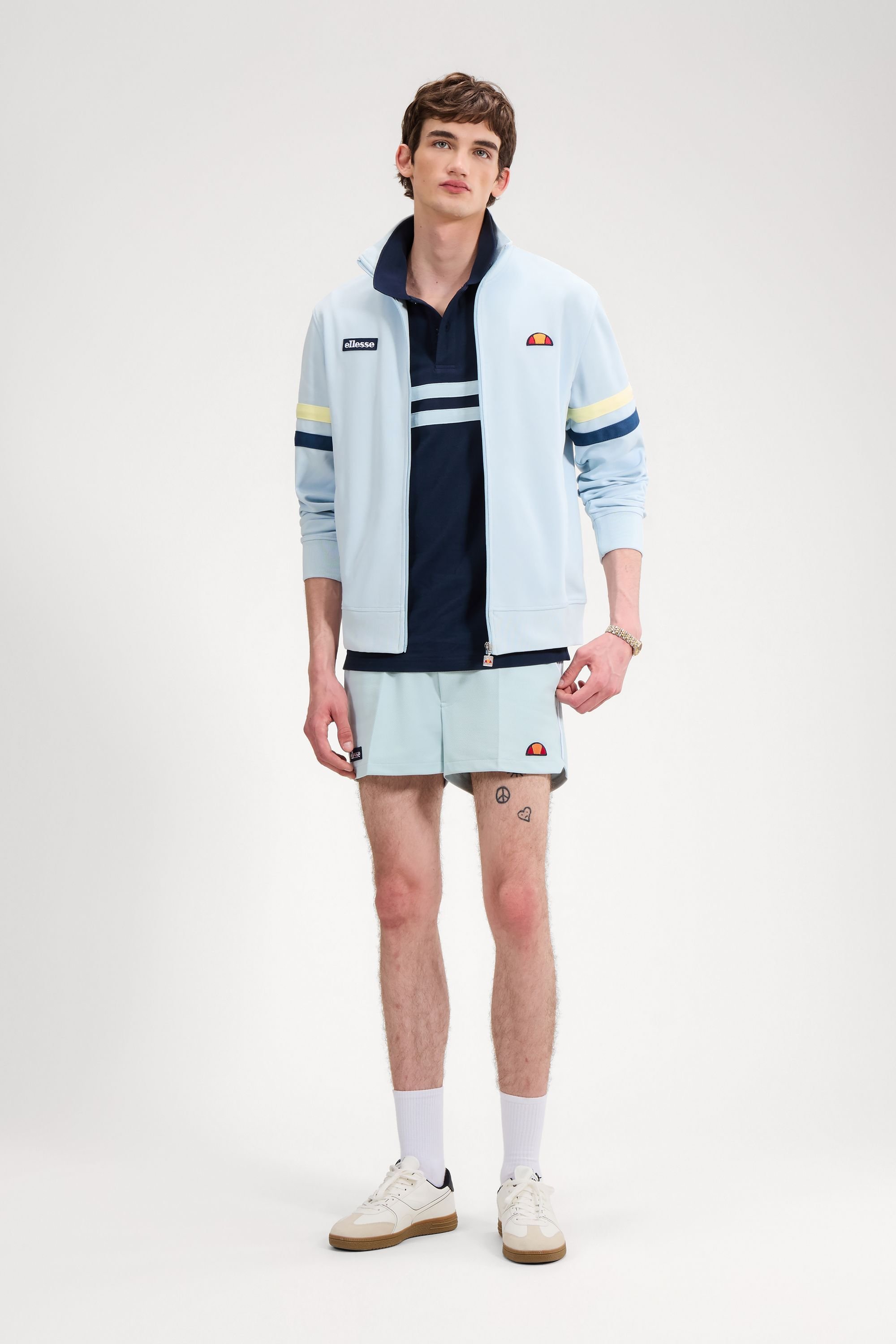 Ellesse Ellesse Men's Roma Track Jacket in Light Blue - 4