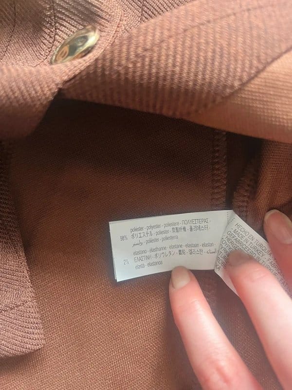 Zara Zara brand new brown waistcoat S - 1