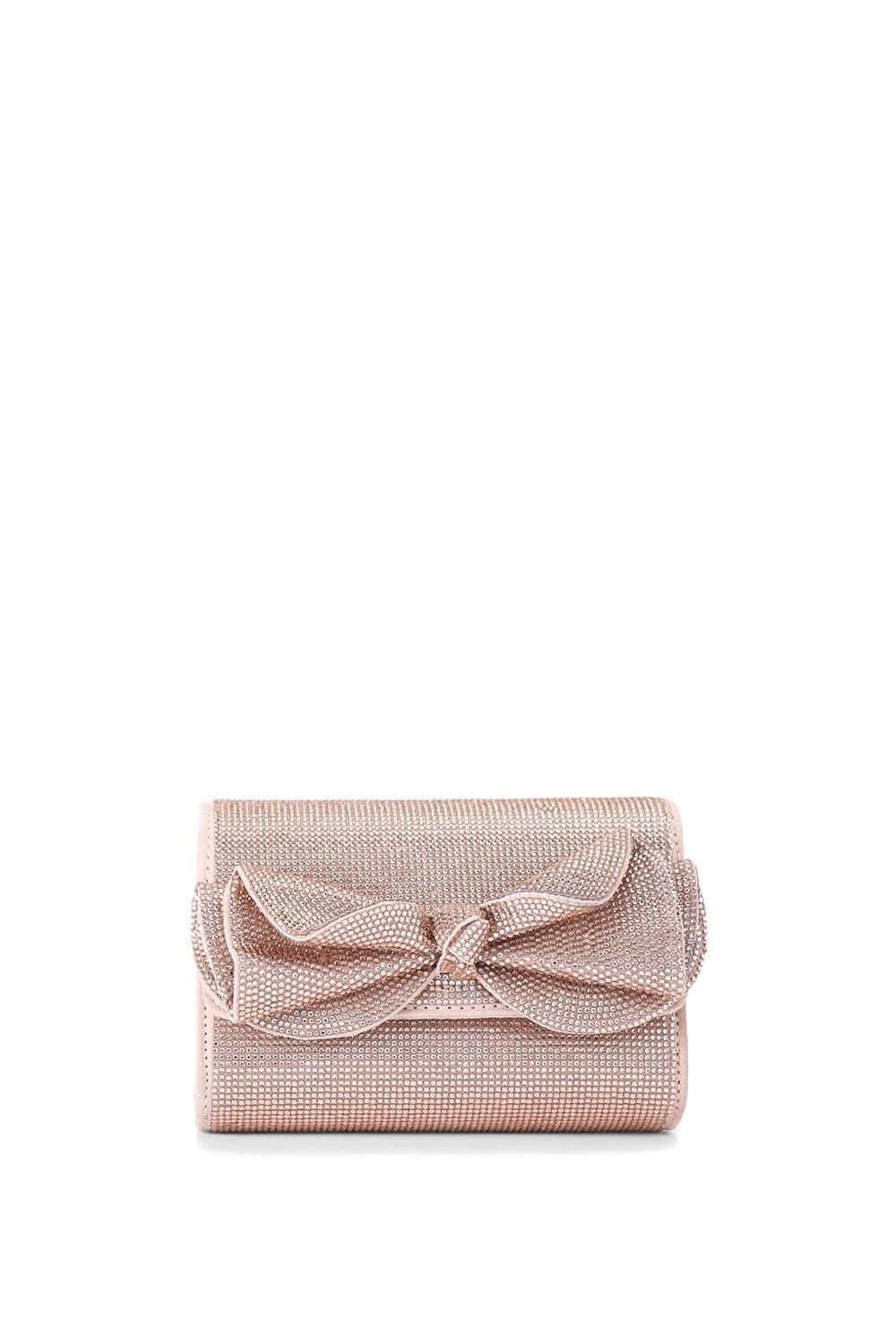 Miss KG Miss KG Pale Pink Crystal Shoulder Bag