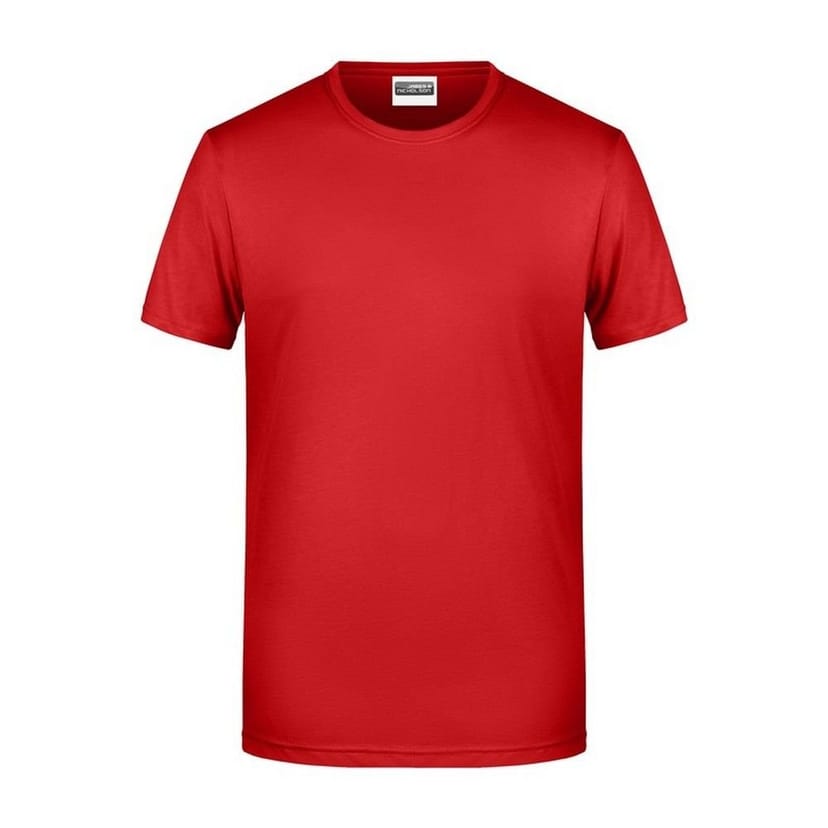 James and Nicholson James and Nicholson Men's Basic T-Shirt in Red - 1