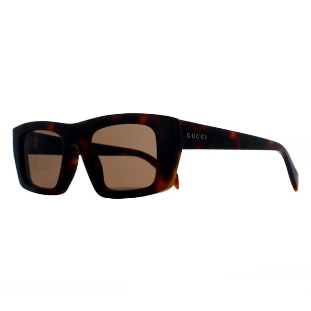 Gucci Gucci Men's Square Havana Brown GG2020S - 2