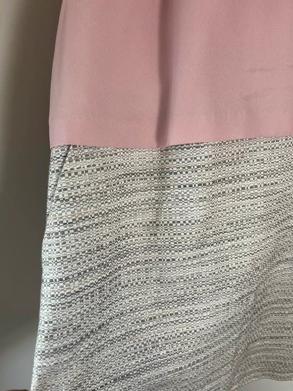 Next Next Pink Beige Embroidered Races Mother of Bride Party Occasion Dress Size 22 New with Tags