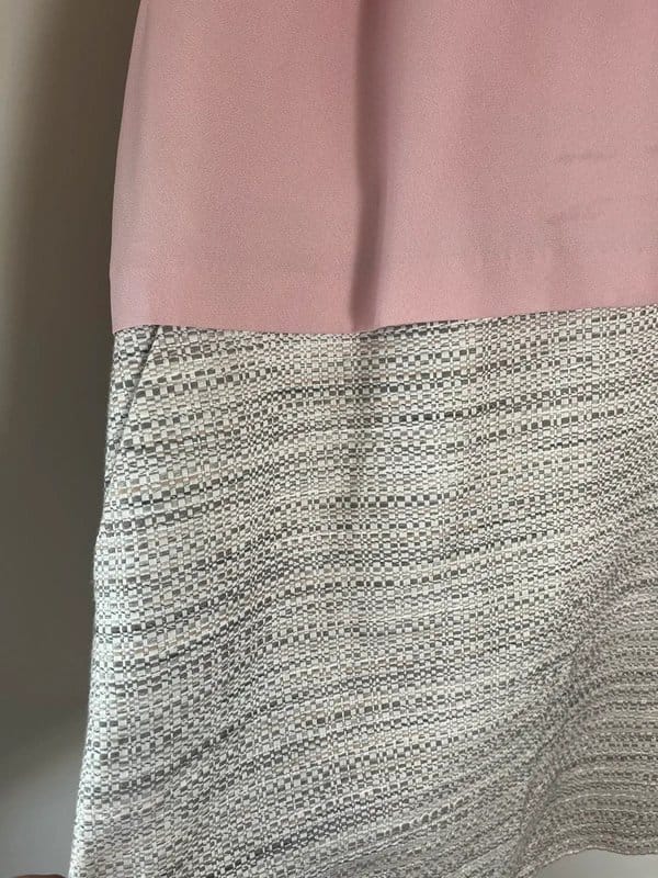 Next Pink and Beige Embroidered Mother of Bride Dress Size 22