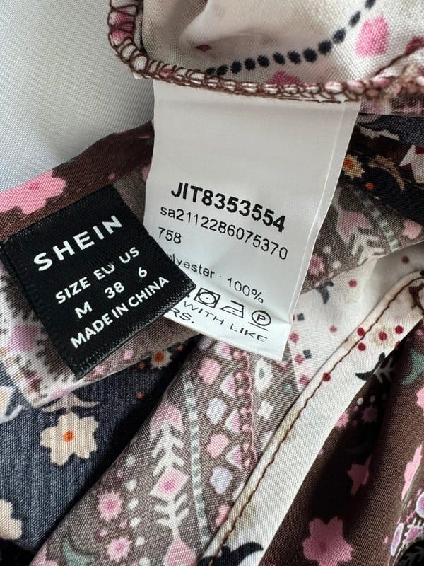 Shein Floral Striped Boho Camisole Top