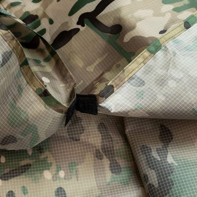 Mil-Com Mil-Com Men's Camo Poncho in Green - 3