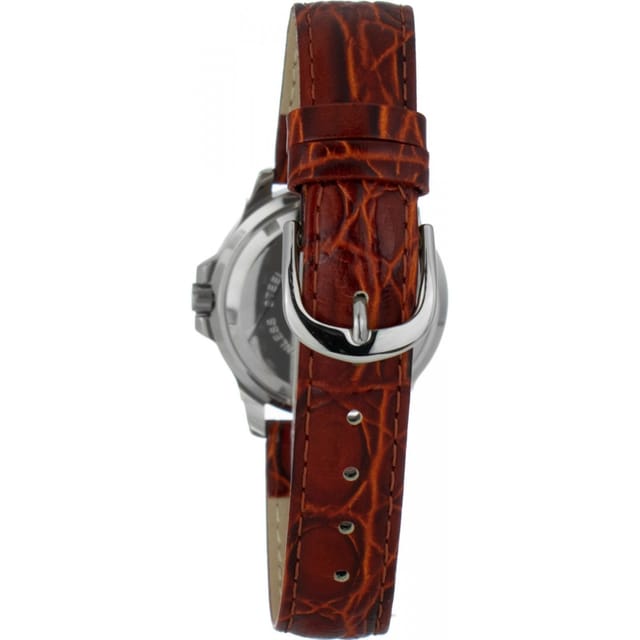 Justina Justina Women's 32555M 32mm Quartz Watch in Brown - 2