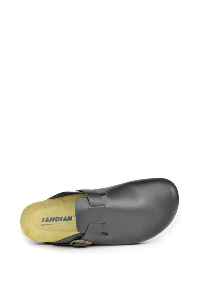 Sanosan Sanosan Men's Berlin Nappa Leather Sandals in Black - 2
