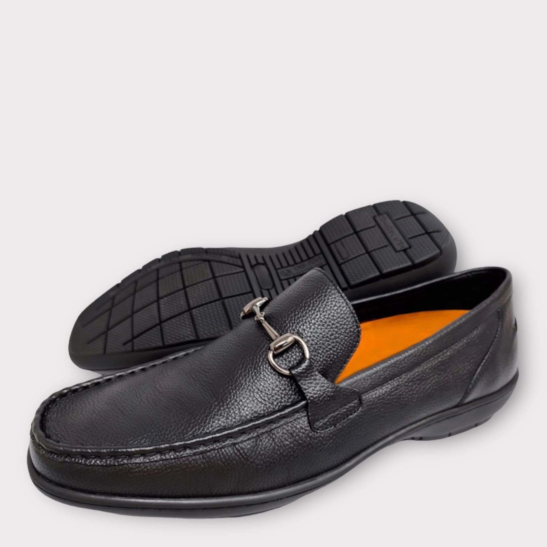 LB COMFORT LB COMFORT Men's Flexi Leather Shoes in Black - 4