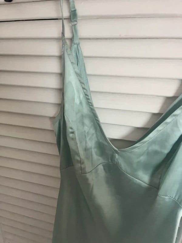 ASOS Asos light blue satin dress - 1