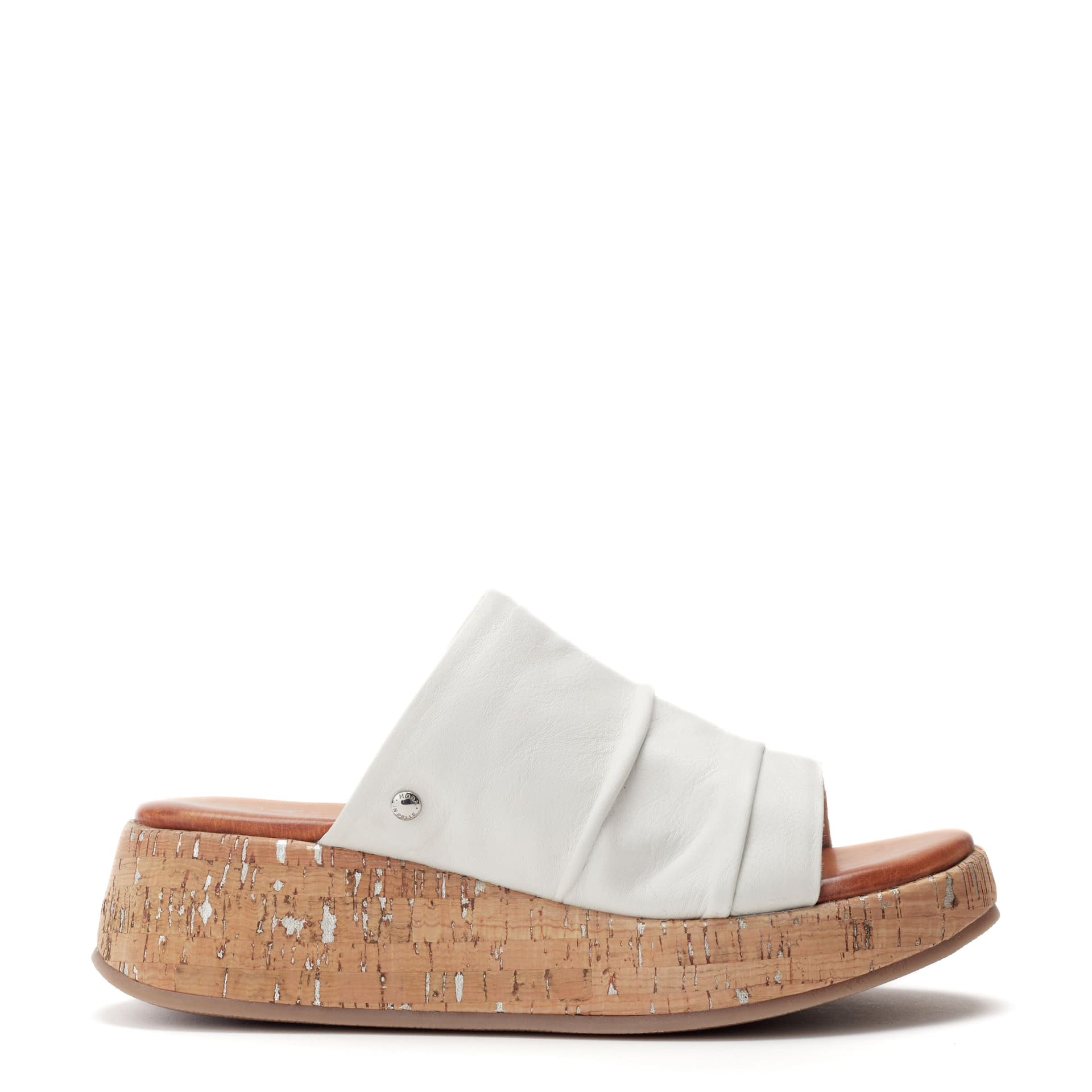 Moda In Pelle Moda In Pelle Women's 'Kalimeres' Leather Wedges in White