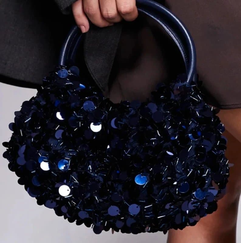 ASOS Design ASOS sequin clutch bag