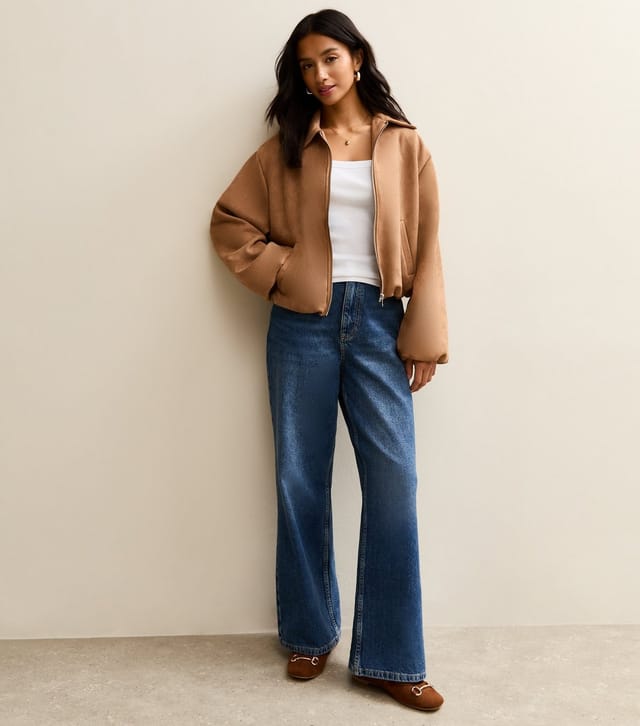 New Look Women's Petite White Ribbed Square Neck Top New Look - 3