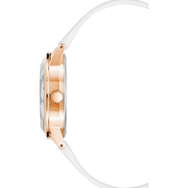 Juicy Couture Juicy Couture Women's JC1300RGWT 35mm Quartz Watch in White - 2