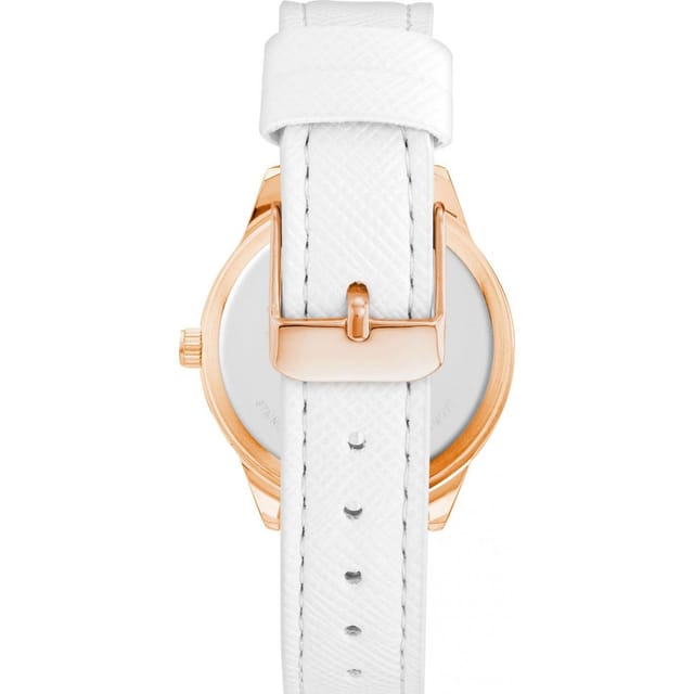 Juicy Couture Juicy Couture Women's JC1300RGWT 35mm Quartz Watch in White - 3