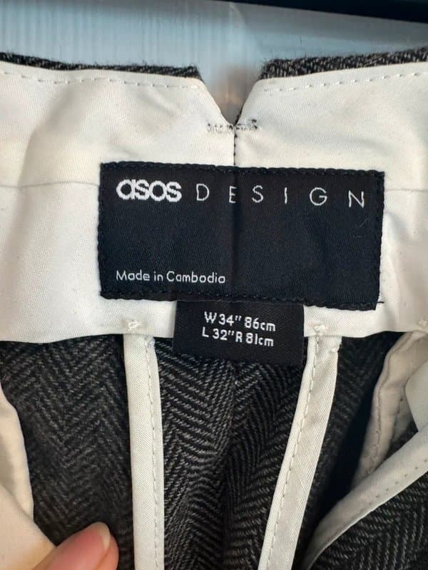 ASOS Design Tailored pants