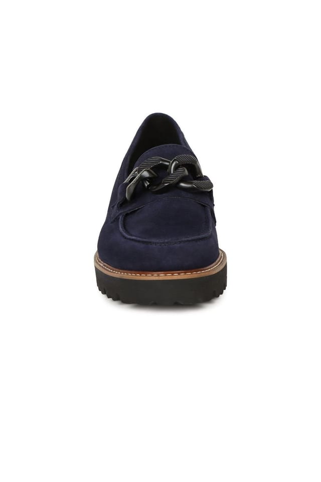 Gabor Gabor Women's 'Squeeze' Chunky Slip On Shoes in Navy - 3
