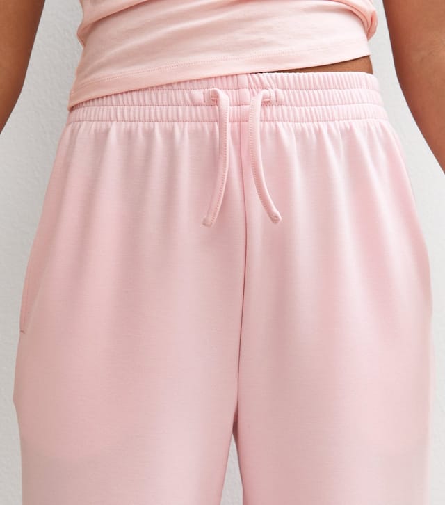 New Look Girls' Light Pink Wide Leg Joggers New Look - 3