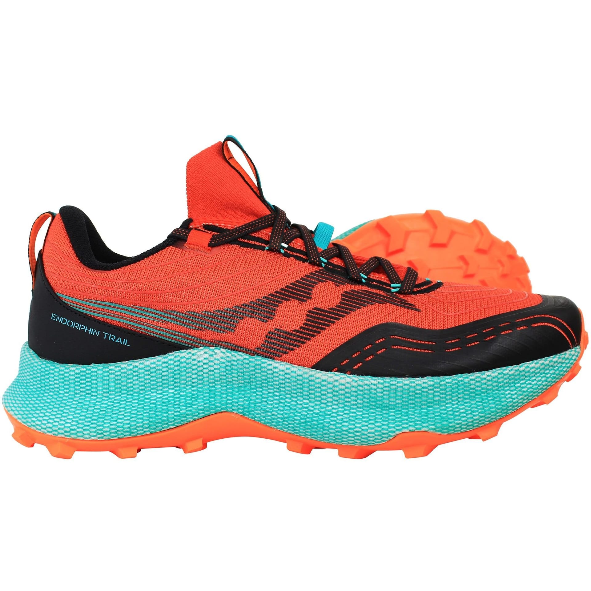 Saucony Saucony Men's Endorphin Trail Red Running Shoes - 4