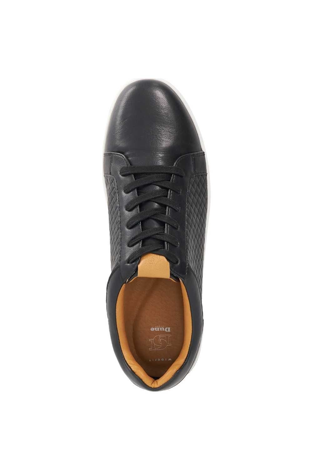 Dune London Dune London Men's Wide Fit 'Tezzy Weave' in Black - 4