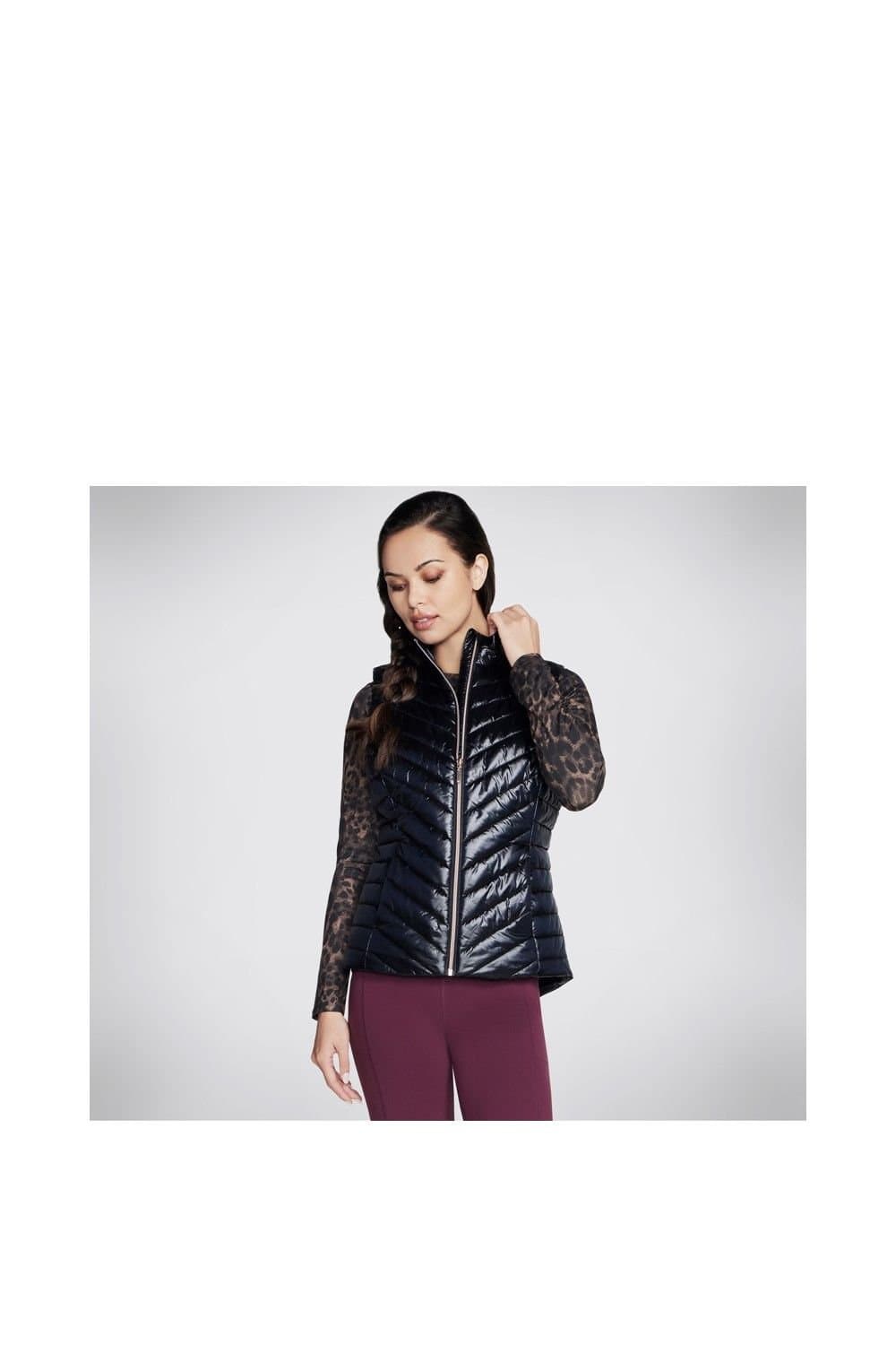 Skechers Skechers Women's Go Shield Shine Vest in Black