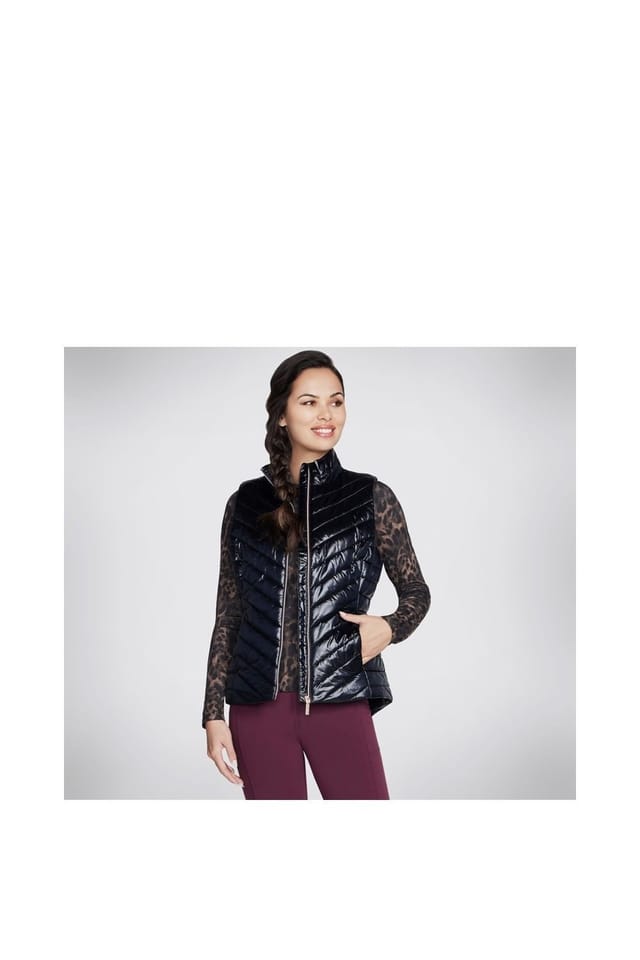Skechers Skechers Women's Go Shield Shine Vest in Black - 3