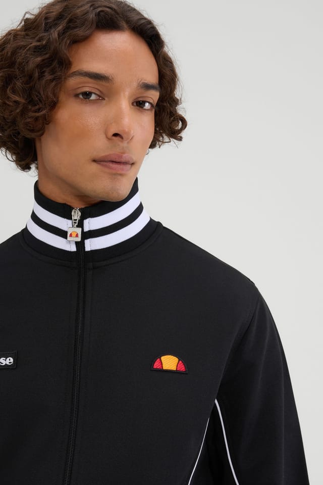 Ellesse Ellesse Men's Milan Track Jacket in Black - 3