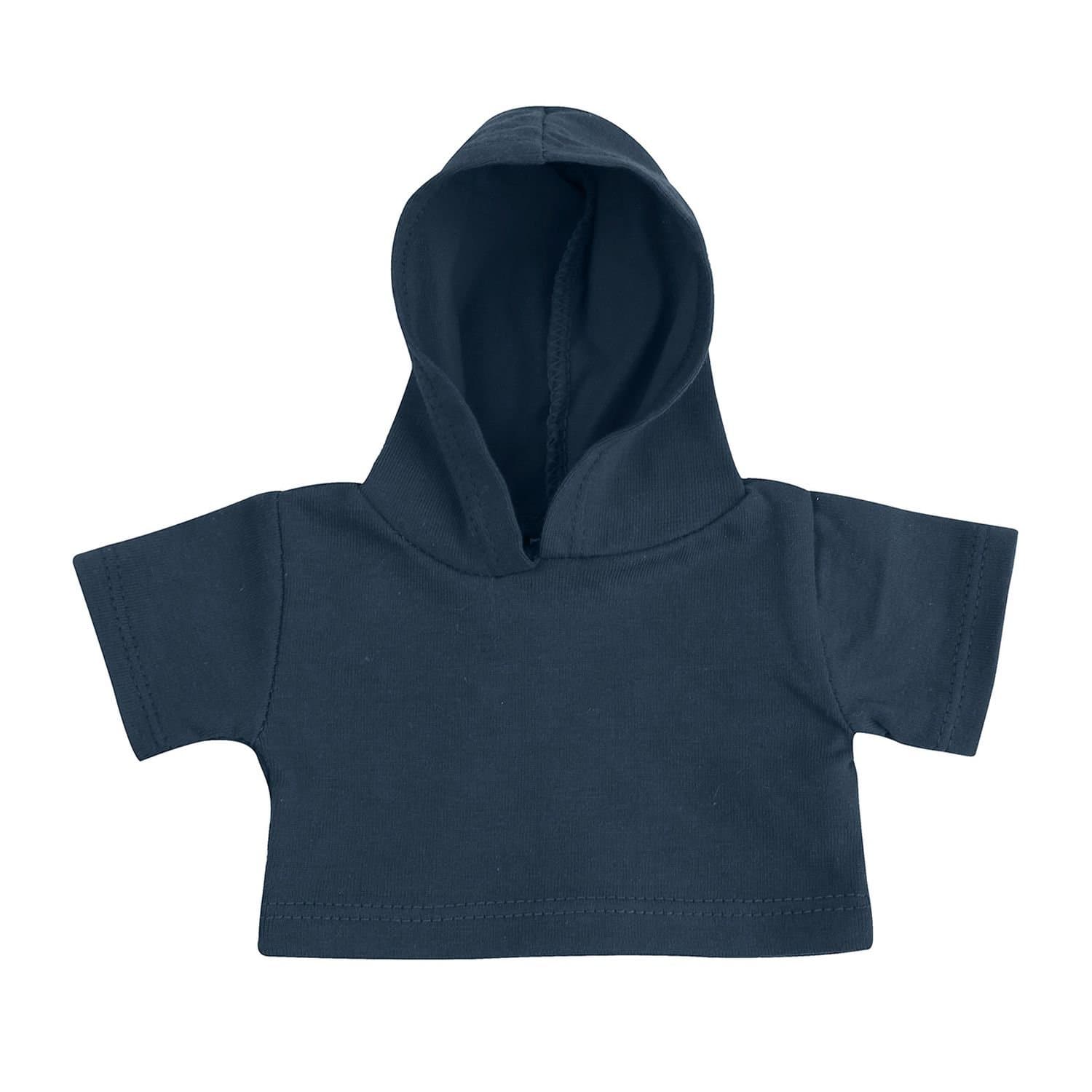 Mumbles Mumbles Men's Hooded Teddy T-shirt in Navy