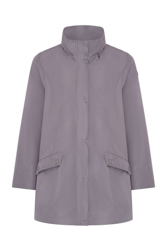 Penny Plain Penny Plain Women's Raincoat in Grey - 2