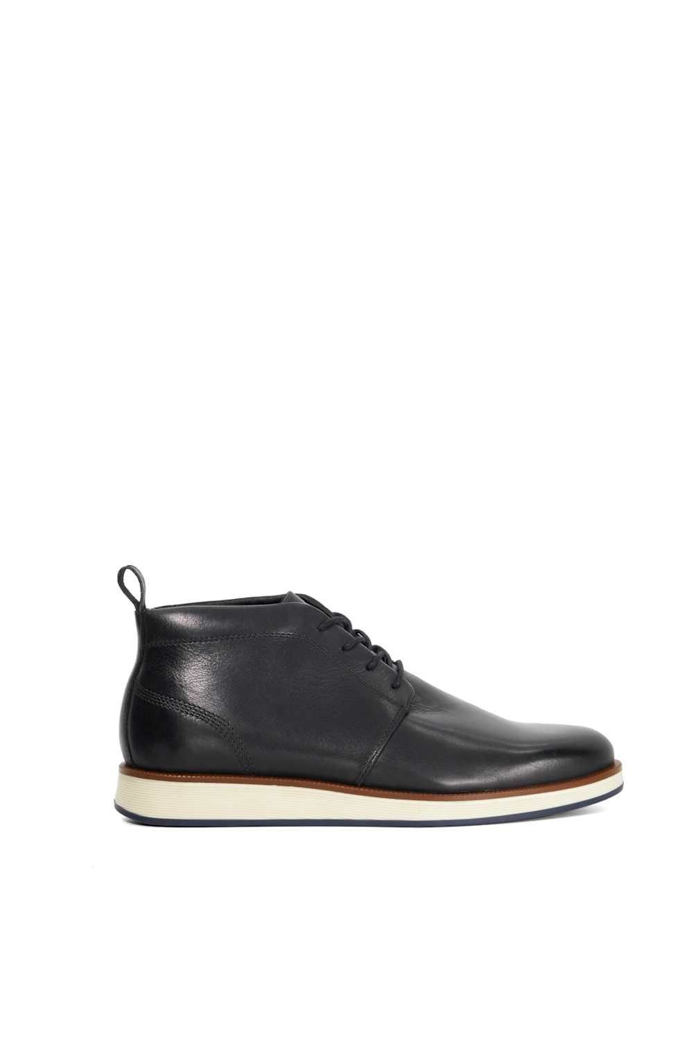 Dune London Dune London Men's 'Smoky' Leather Casual Boots in Brown - 4