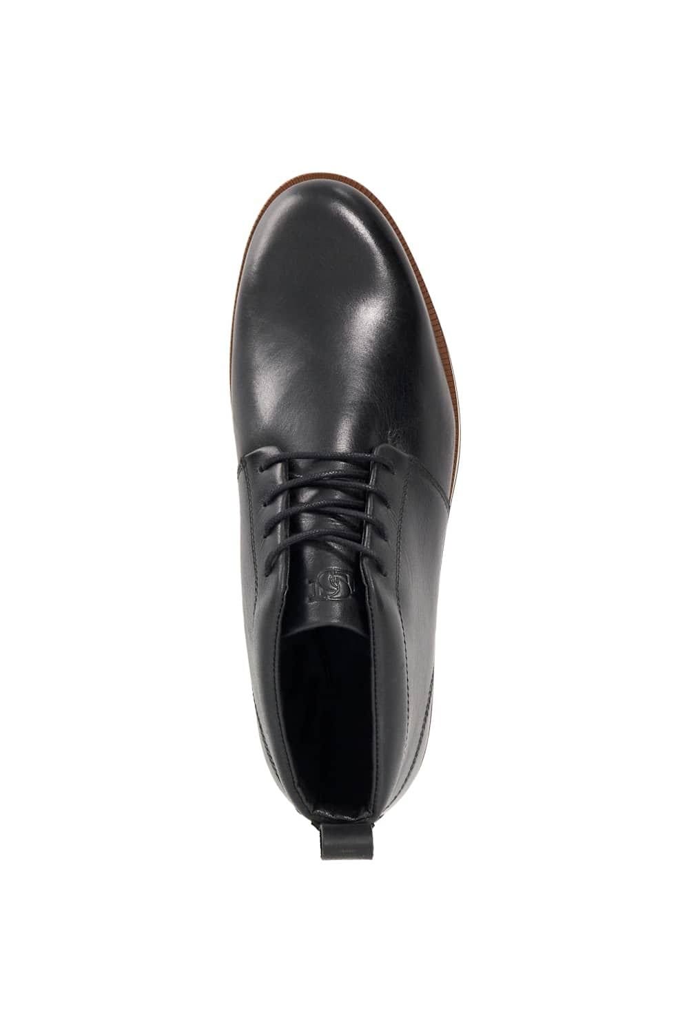 Dune London Dune London Men's 'Smoky' Leather Casual Boots in Brown - 4