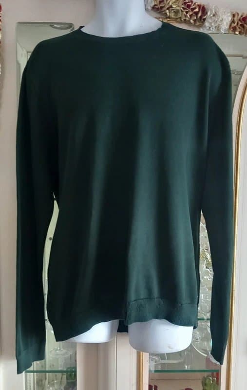 New Look New Look Men Jumper Sweater Crew Neck Fine Knit XXL 56" xl
