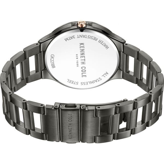 Kenneth Cole Kenneth Cole Men's KCWGK2218804 Classic 44mm Quartz Watch in Dark Grey - 2