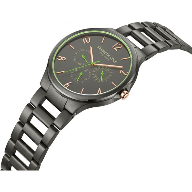 Kenneth Cole Kenneth Cole Men's KCWGK2218804 Classic 44mm Quartz Watch in Dark Grey - 3