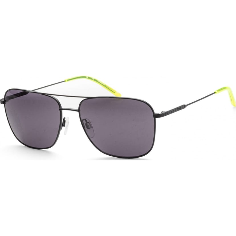 DKNY DKNY Men's DK113S-001 Fashion Aviator/Navigator Sunglasses in Black - 1