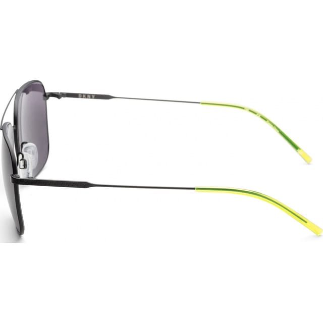 DKNY DKNY Men's DK113S-001 Fashion Aviator/Navigator Sunglasses in Black - 2