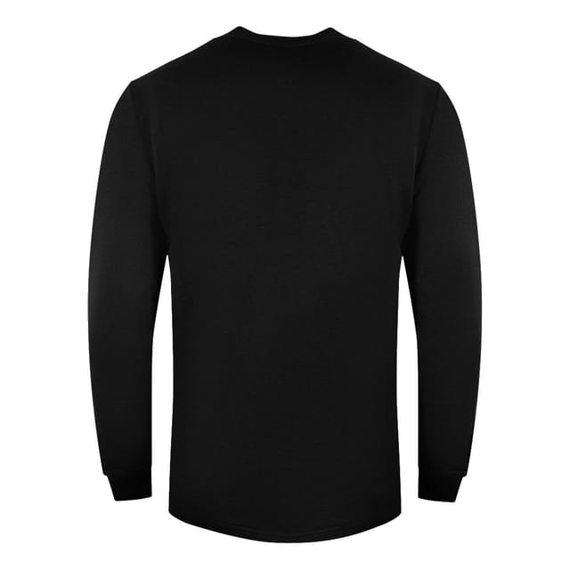 Cavalli Class Cavalli Class Men's Large Bold Logo Design Black Sweatshirt - 2