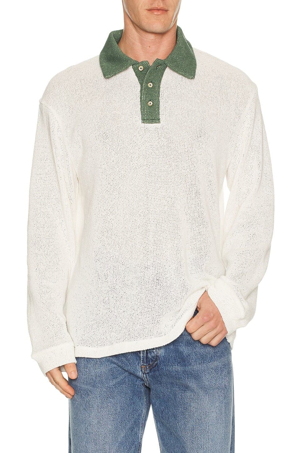revolve Knitted Rugby Shirt