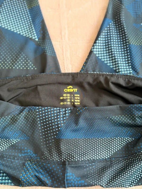 Crivit Matching Gym Set - Sports Bra & Capri Leggings (Size L)