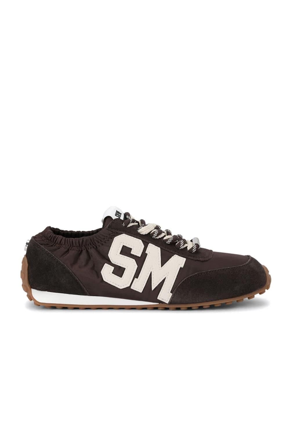 Steve Madden STEVE MADDEN Women's 'Cashbox Dark Brown Suede' Suede Trainers