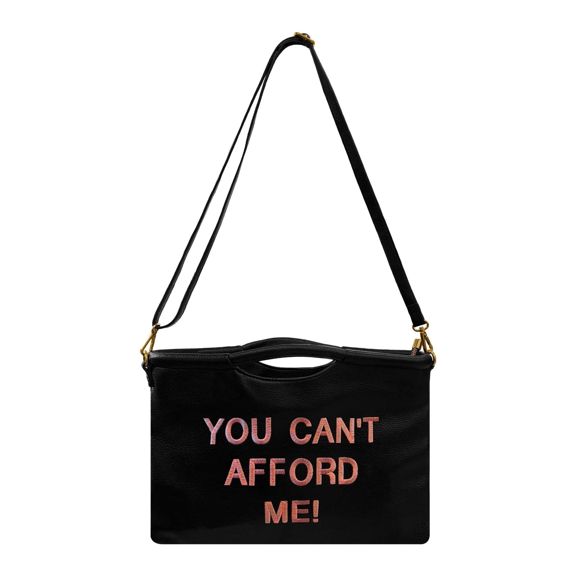 Lilly Loves Lilly Loves Women's You Can't Afford Me Clutch in Black