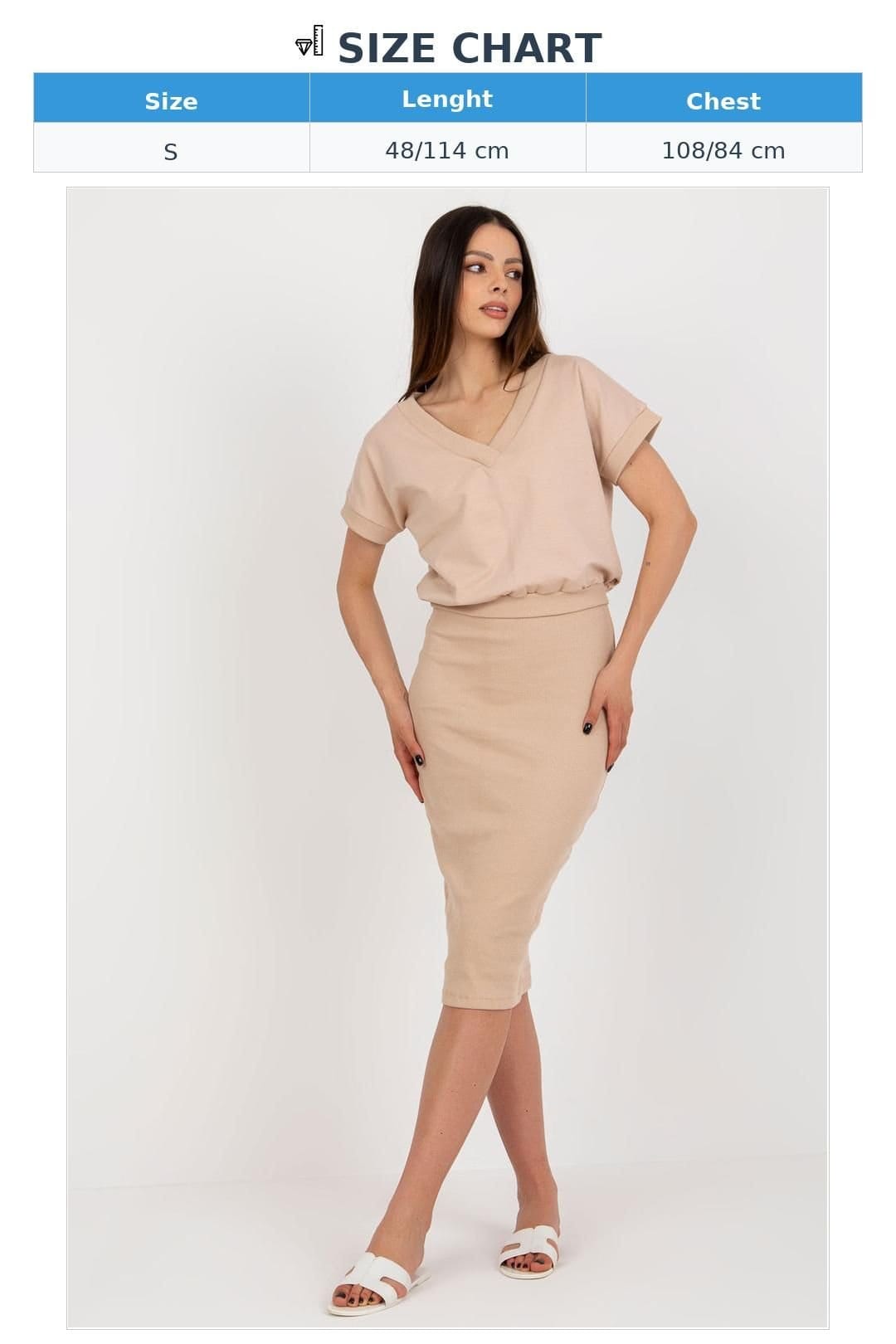 Love Lace Love Lace Women's Heart Neckline Blouse & Slip Dress Set in Beige - 4