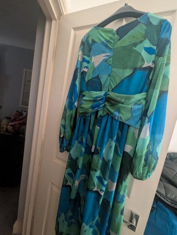 ASOS ASOS Curve Blue/Green Maxi - 1