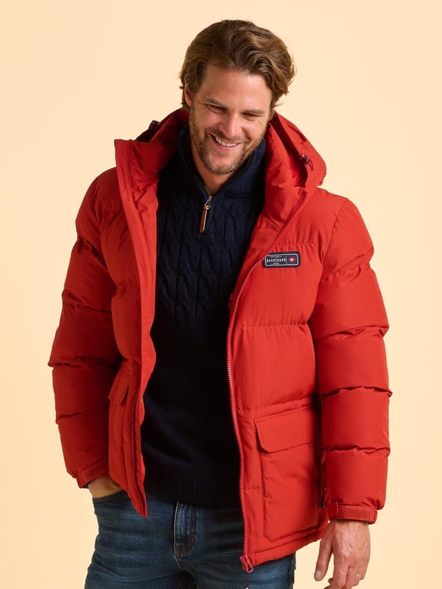 Brakeburn Brakeburn Men's Landcross Jacket in Red - 2